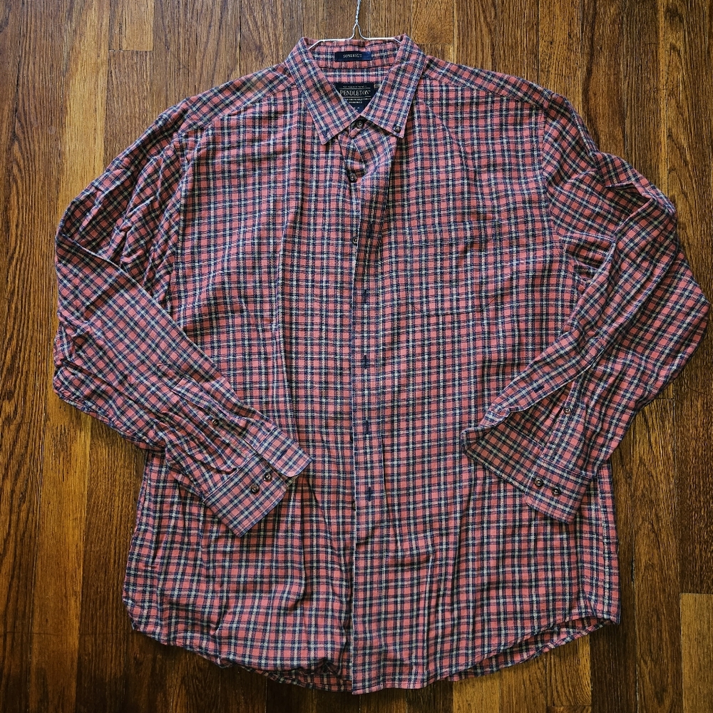 Mens Pendleton Somerset Flannel shirt xl